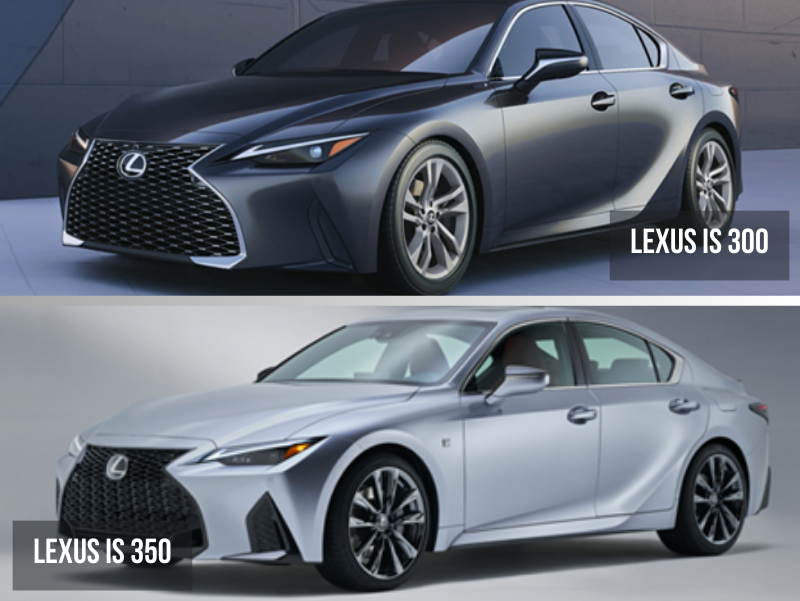 Lexus IS 300 vs Lexus IS 350