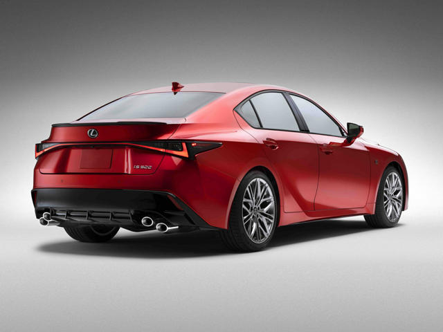 Rear View of 2024 Lexus IS 500 Showing Exhaust Englewood, NJ