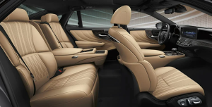 Interior of 2022 Lexus LS in Englewood, NJ