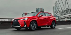 Red 2023 Lexus UX Hybrid Englewood, NJ
