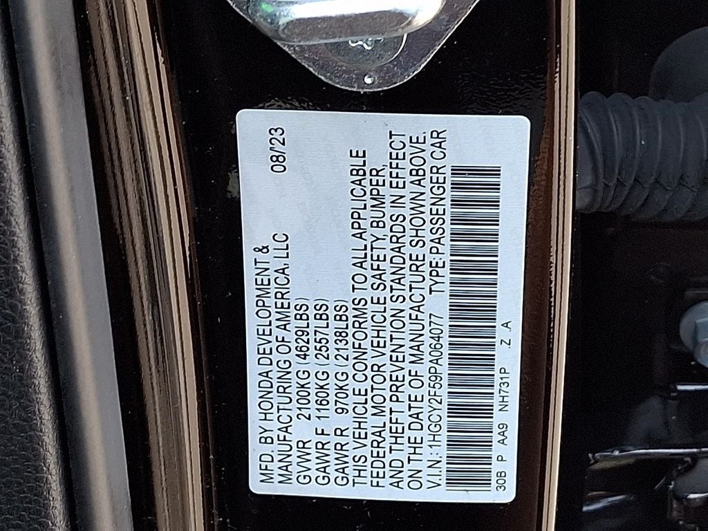 2023 Honda Accord Hybrid Sport