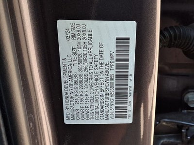 2025 Honda Pilot Elite
