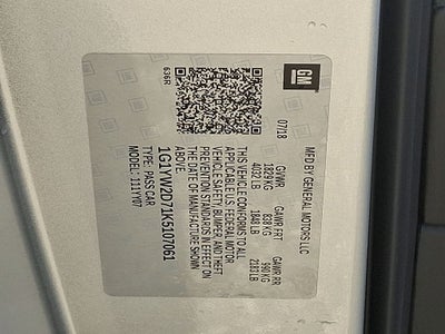 2019 Chevrolet Corvette Grand Sport 1LT