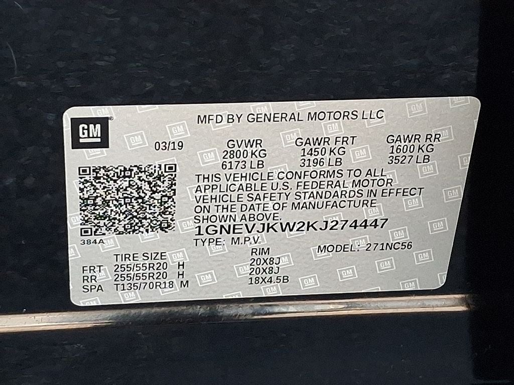 2019 Chevrolet Traverse RS 2LT