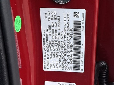 2025 Honda CR-V Hybrid Sport-L