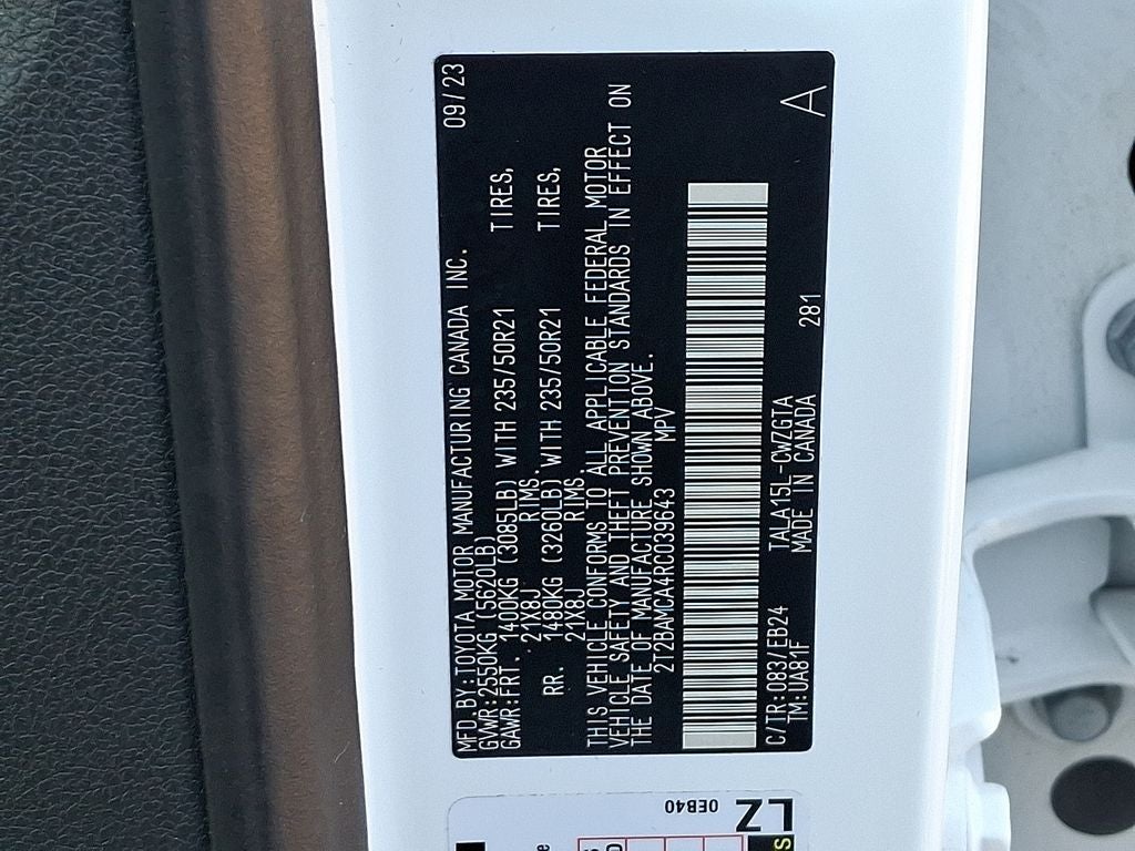 2024 Lexus RX 350 F Sport Handling 350 F Sport Handling AWD