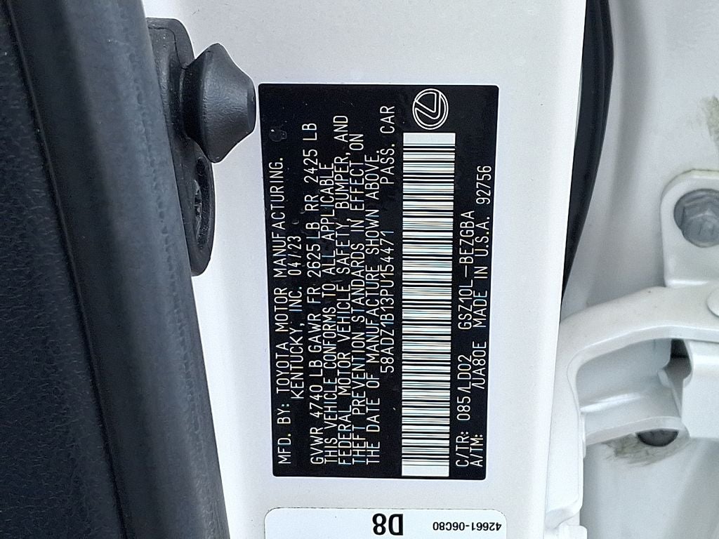 2023 Lexus ES 350 350