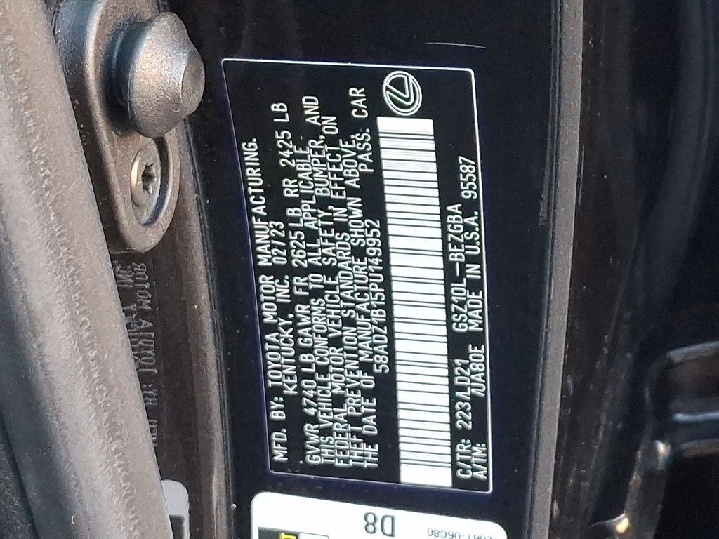 2023 Lexus ES 350 350