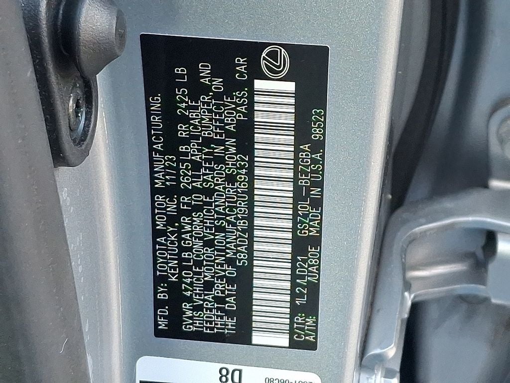 2024 Lexus ES 350 350