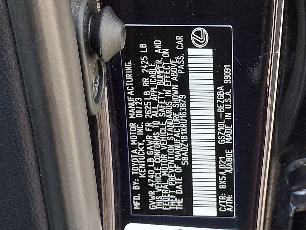 2024 Lexus ES 350 350