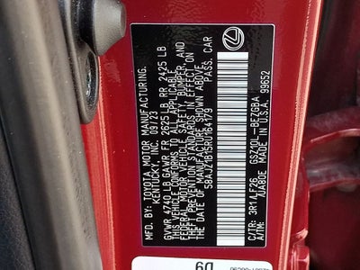 2024 Lexus ES 350 F Sport 350 F Sport