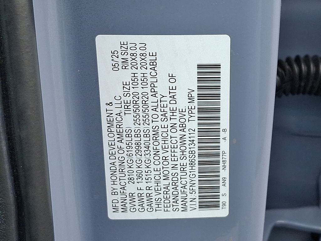 2025 Honda Pilot Elite