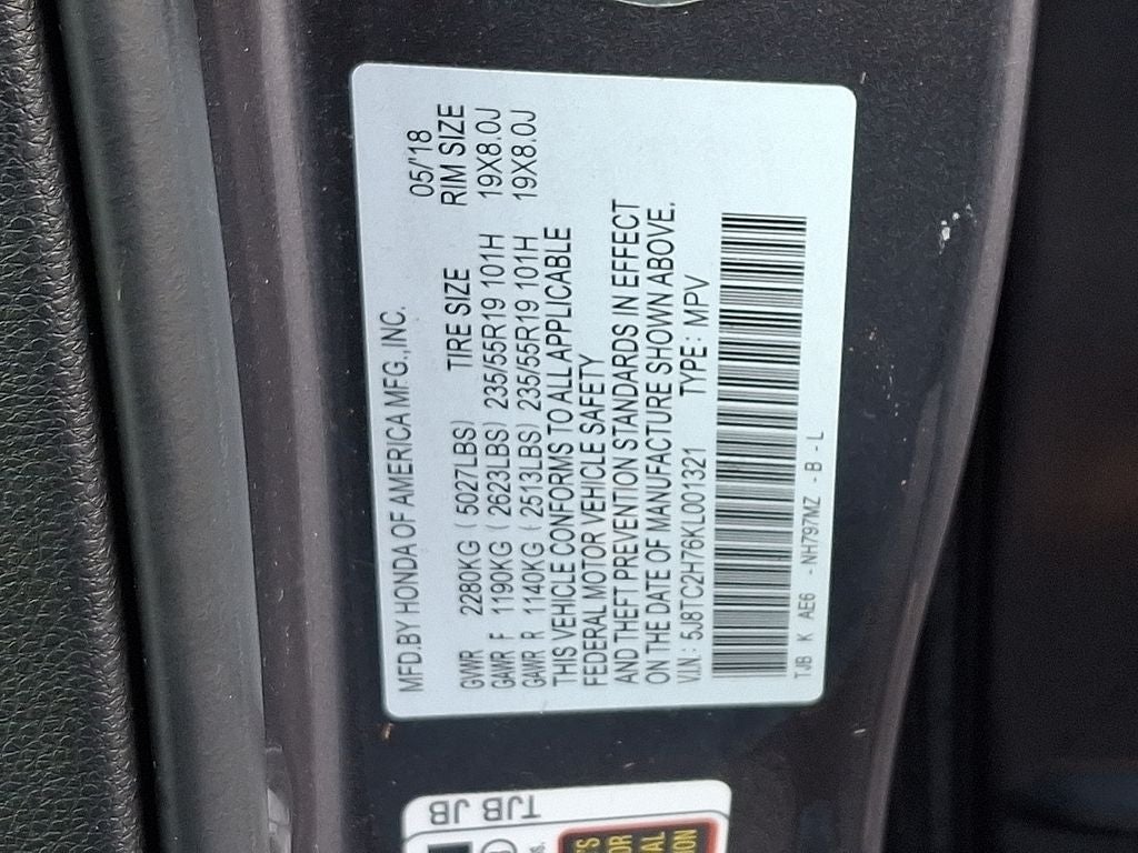 2019 Acura RDX Advance Package SH-AWD