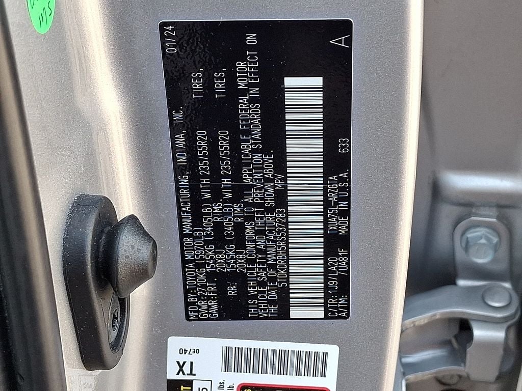 2024 Toyota Highlander Platinum AWD