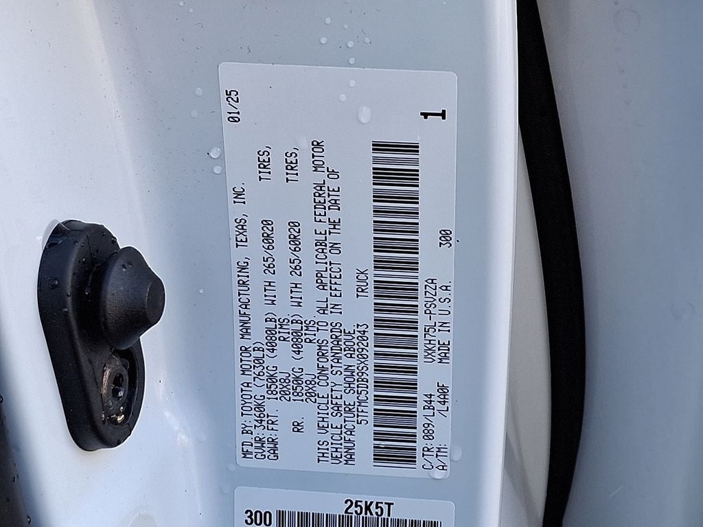 2025 Toyota Tundra Hybrid 1794 Edition