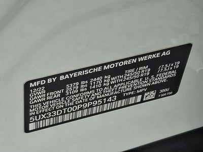 2023 BMW X4 xDrive30i AWD