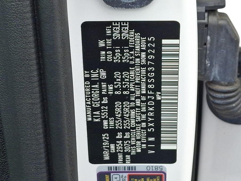 2025 Kia Sorento X-Line SX Prestige