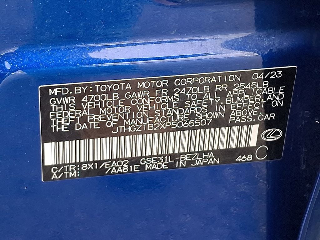 2023 Lexus IS 350 F SPORT 350 F SPORT