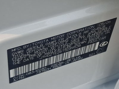 2026 Lexus IS F SPORT AWD