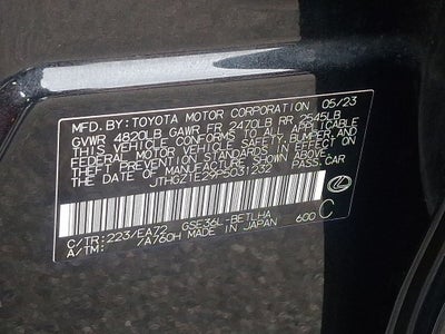 2023 Lexus IS 350 F SPORT 350 F SPORT