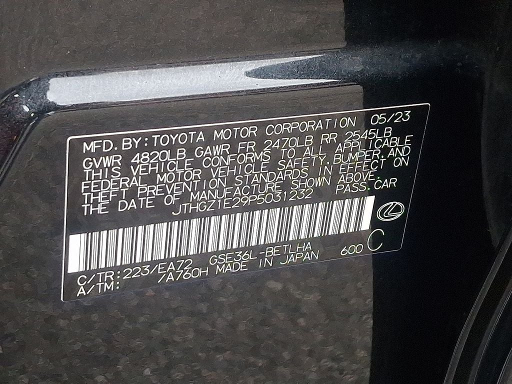 2023 Lexus IS 350 F SPORT 350 F SPORT