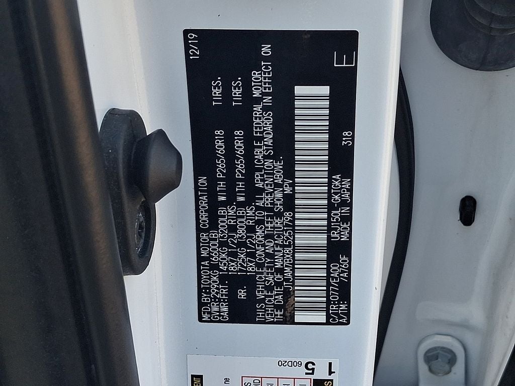 2020 Lexus GX 460 460 PREM PKG w/CAPTAINS CHAIRS