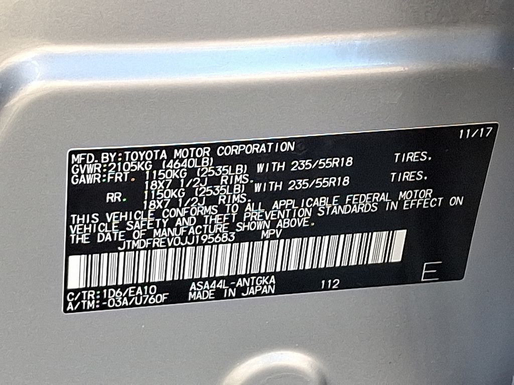 2018 Toyota RAV4 Limited