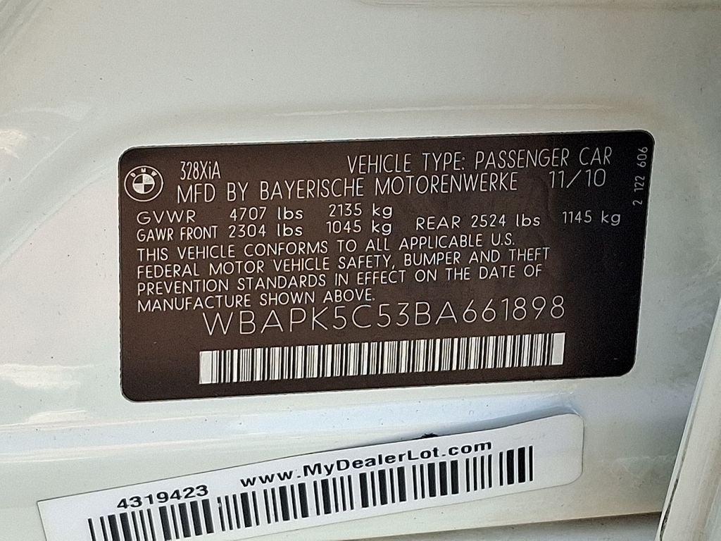 2011 BMW 3 Series 328i xDrive