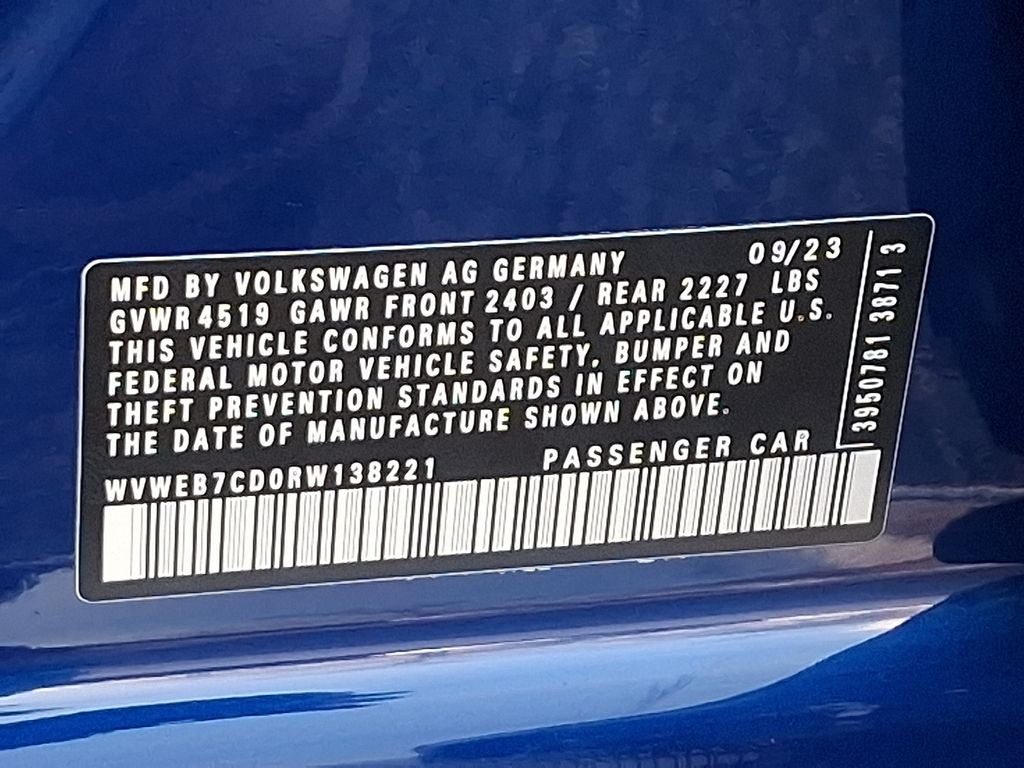 2024 Volkswagen Golf R 2.0T