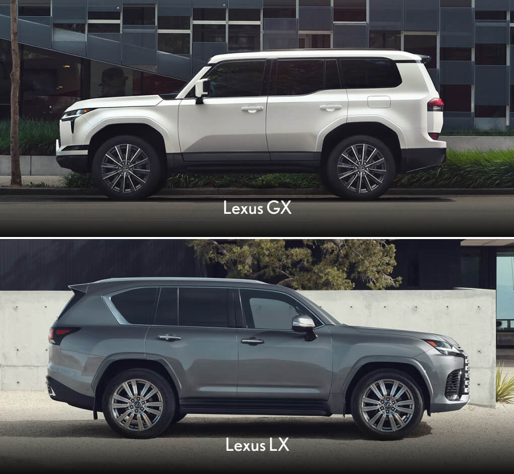 Lexus GX vs. LX Size