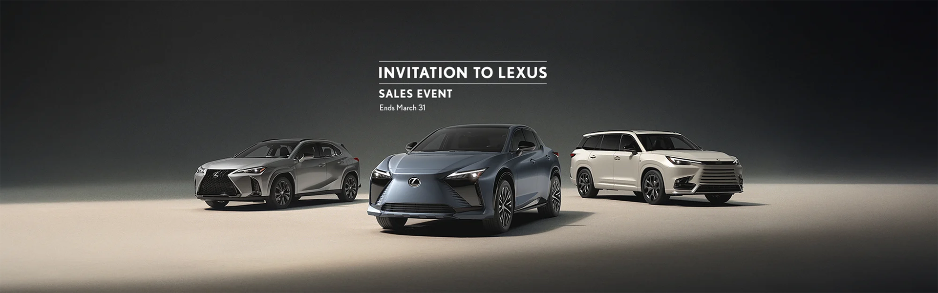 Invitation To Lexus Sales Event