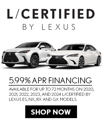 Lexus Certified Vehicles 
